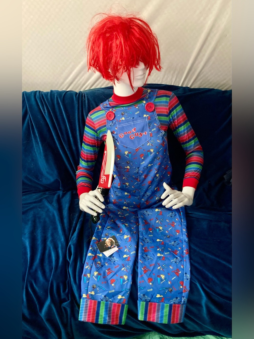 Chucky Child’s Play Costume - 5pc Youth / Petite Adult